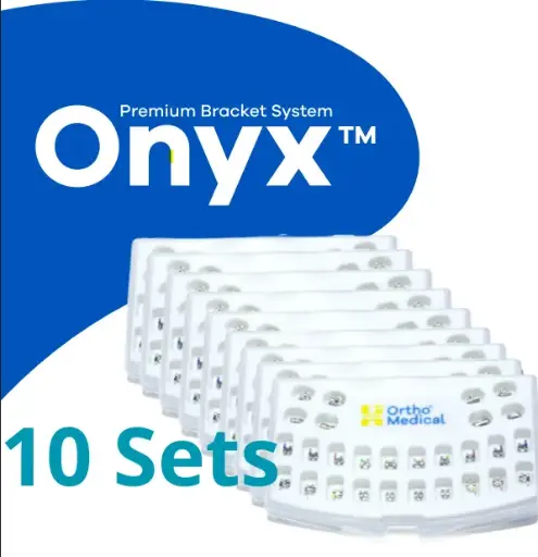 [10 Sets Onyx MBT 0.022] Kit 10 Sets Brackets Premium Onyx MBT 